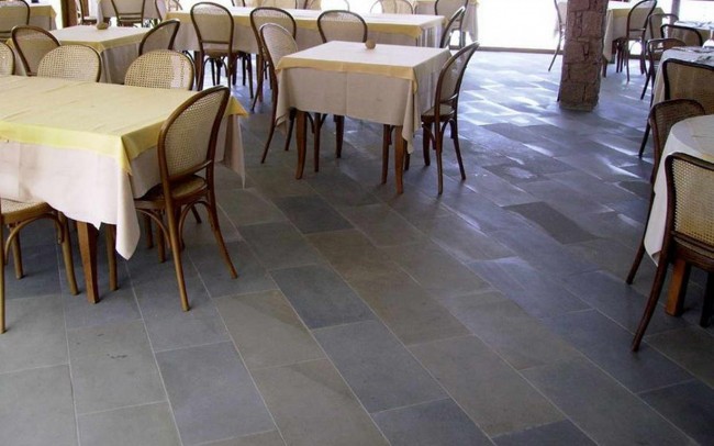 10 grey sandstone honed - ardesia grigia levigata pavimento