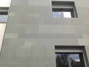 1 grey sandstone - ardesia grigio sabbia facciata ventilata