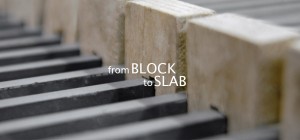 slate processing from block to slab